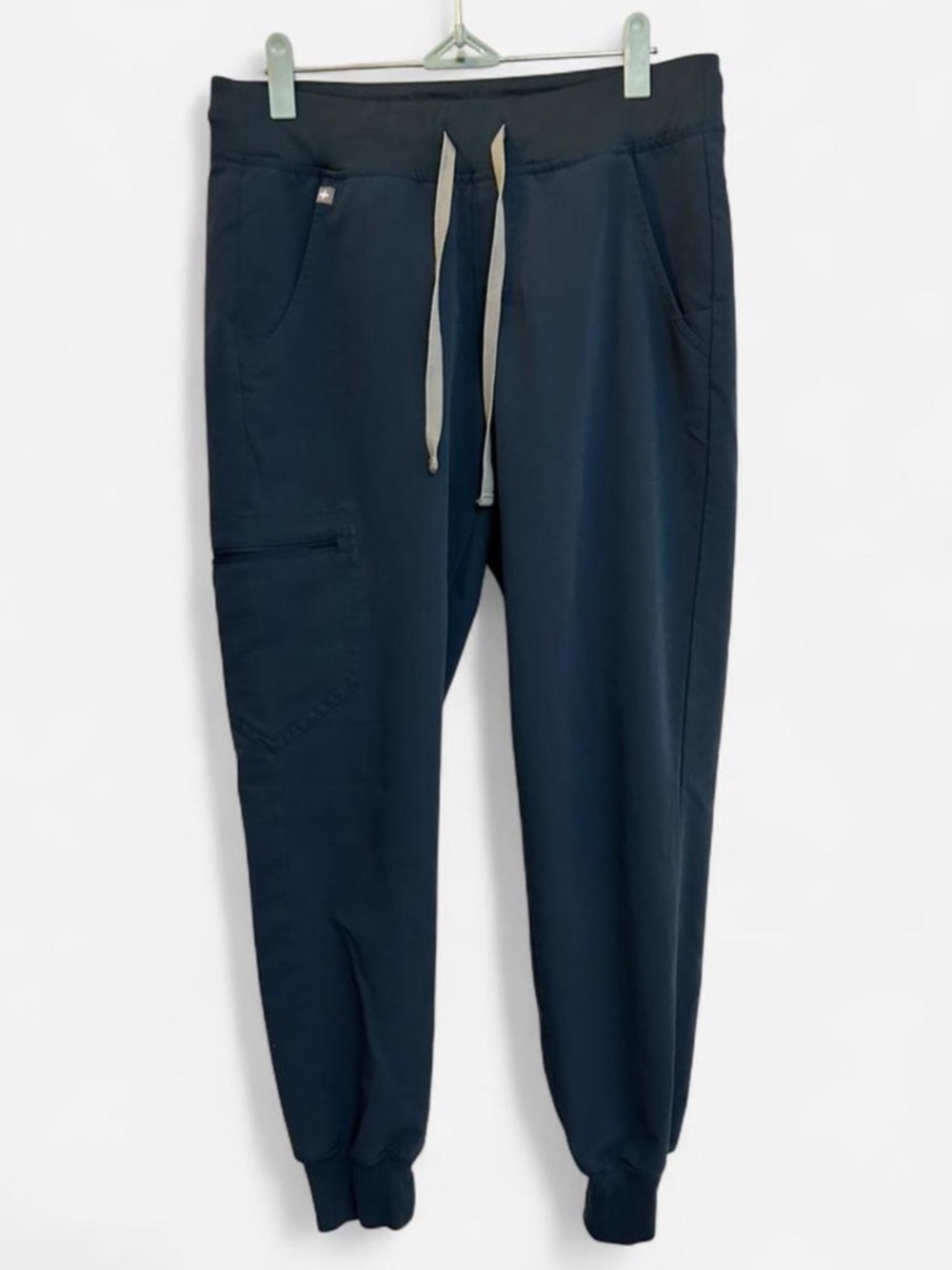 FIGS Zamora Jogger Scrub Pants Dark Harbor Size S/P - Picture 2 of 5